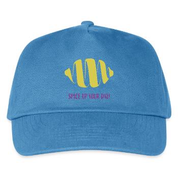 Spice up your day Lemon Lemon Peel - Kids’ Baseball Cap - peacock-blue - Front