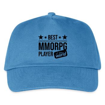 MMORPG Player Gifts - Kinder Basecap - Pfauenblau - Vorne