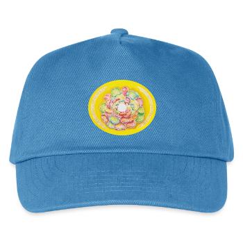 Sternentor der SeelenEssenz Sonja Ariel von Staden - Kinder Basecap - Pfauenblau - Vorne