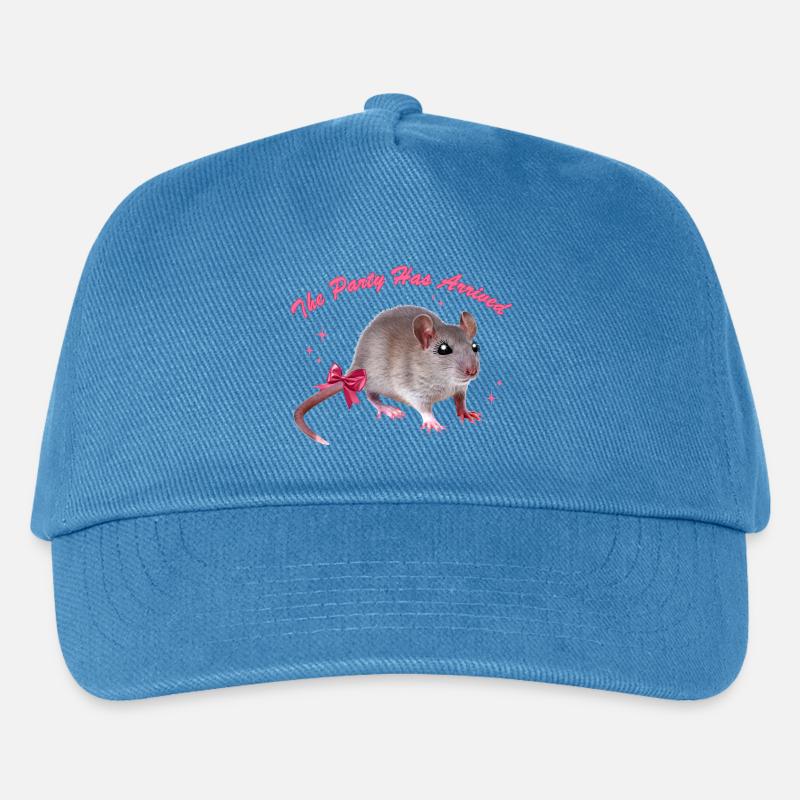 Glamour Mouse Arrives - Kinder Basecap - Pfauenblau