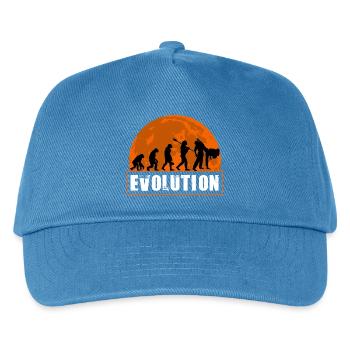 Judo Evolution Martial Arts Lover Judo Player - Kids’ Baseball Cap - peacock-blue - Front