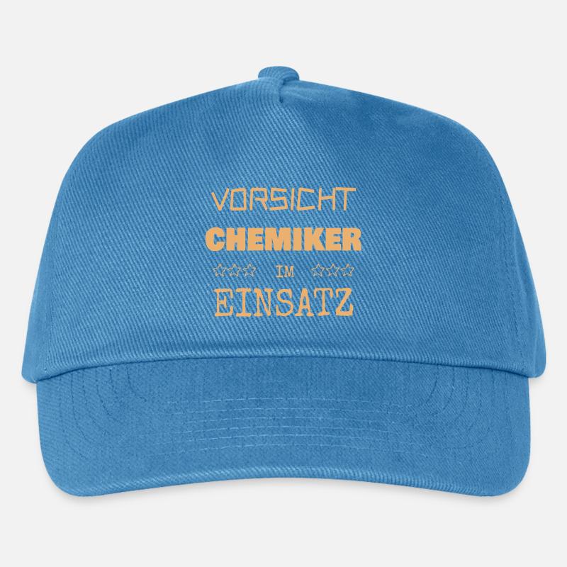 Berufung Chemiker - Kinder Basecap - Pfauenblau