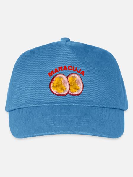 Maracuja love frucht - Kinder Basecap - Pfauenblau