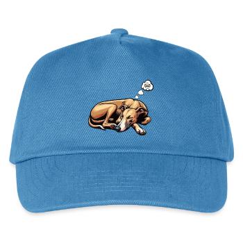 Whippet Greyhound Whippets Greyhound Owner - Kids’ Baseball Cap - peacock-blue - Front
