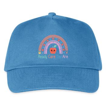 Pre K Teacher Ready Care You Are Kindergarten - Kinder Basecap - Pfauenblau - Vorne