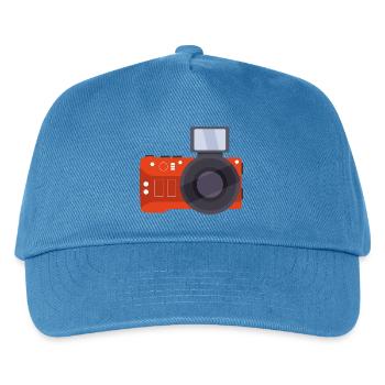 Zimmer - Kinder Basecap - Pfauenblau - Vorne