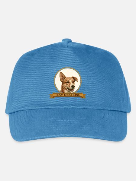 Team Mischling - Kinder Basecap - Pfauenblau