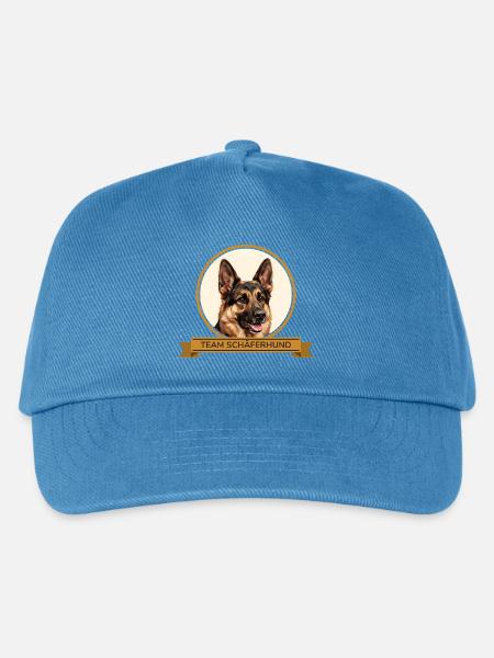 Team Schäferhund - Kinder Basecap - Pfauenblau