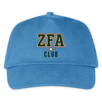 ZFA Club – Zahnmedizinisches Praxisteam - Kinder Basecap - Pfauenblau - Vorne
