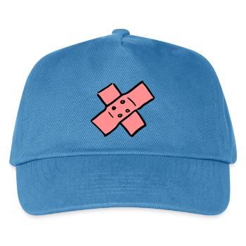 Pflaster - Kinder Basecap - Pfauenblau - Vorne