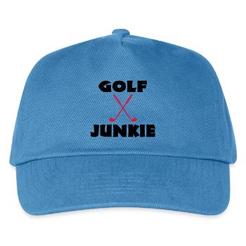 golf - Kids’ Baseball Cap - peacock-blue - Front