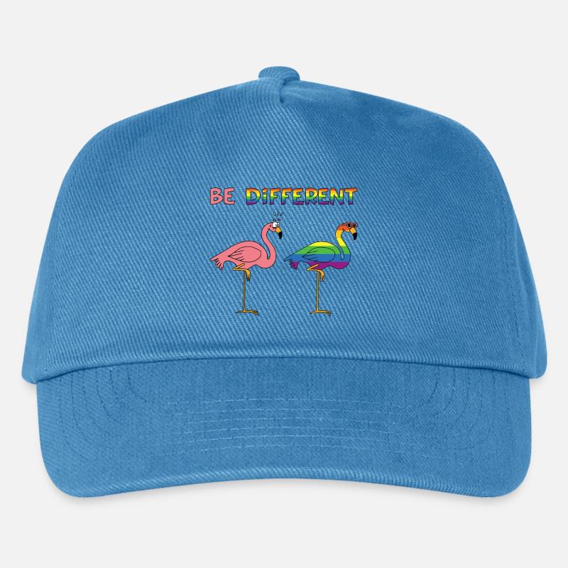 abweichen - Kinder Basecap - Pfauenblau