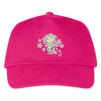 Petite Sirène - Casquette de baseball Enfant - fuchsia - Devant