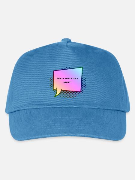 Plattdeutsch was sein muss, muss sein! - Kinder Basecap - Pfauenblau