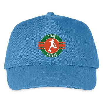 Futsal Team Team Player Futsal Game - Kids’ Baseball Cap - peacock-blue - Front