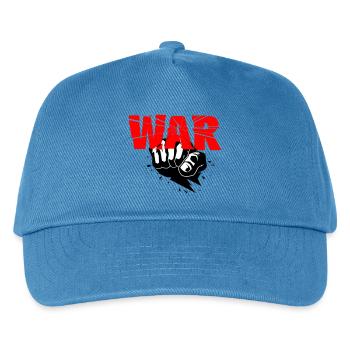 No war - Kids’ Baseball Cap - peacock-blue - Front