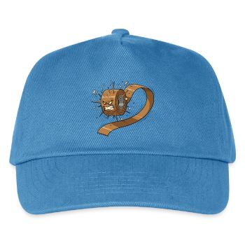 Angry Duct Tape - Kids’ Baseball Cap - peacock-blue - Front