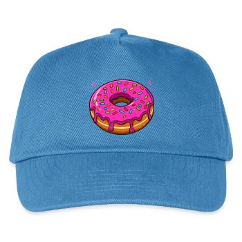 A hole full of happiness - Kids’ Baseball Cap - peacock-blue - Front