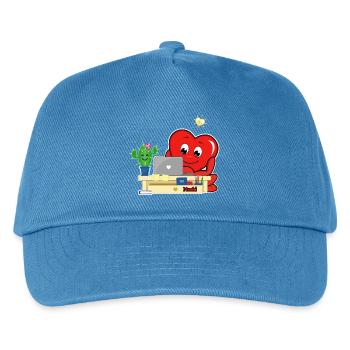 Mucki Home-Office - Kinder Basecap - Pfauenblau - Vorne