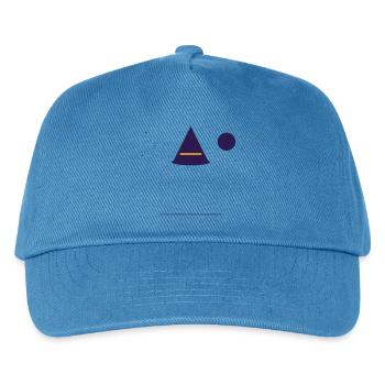 Mondschein Hexenhut Magie - Kinder Basecap - Pfauenblau - Vorne