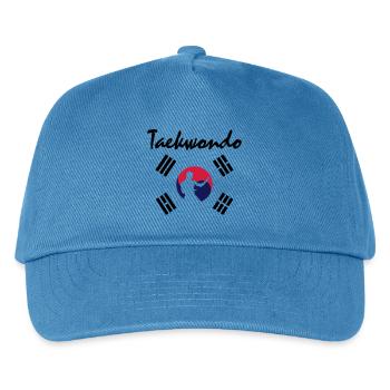 taekwondo_5 - Kids’ Baseball Cap - peacock-blue - Front