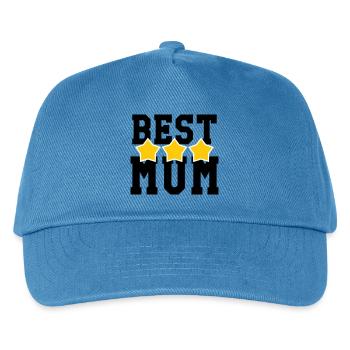 Best Mom - Mother's Day - Kids’ Baseball Cap - peacock-blue - Front