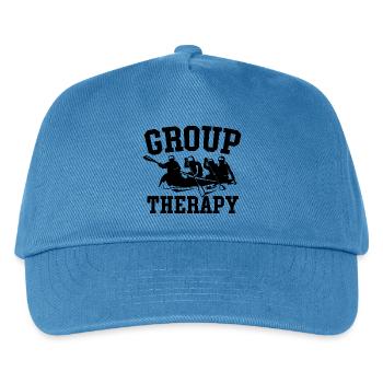Gruppentherapie Rafting Abenteuer - Kinder Basecap - Pfauenblau - Vorne