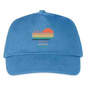 Gen X Raised On Hose Water And Neglect design. - Kids’ Baseball Cap - peacock-blue - Front