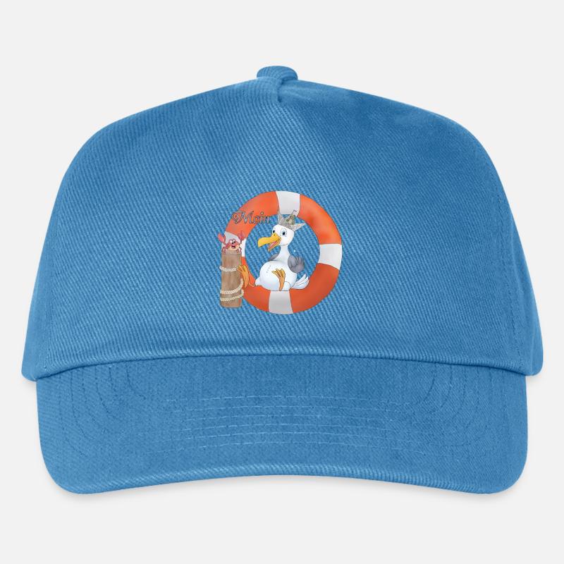 Moewe_im_Ring - Casquette de baseball Enfant - bleu paon