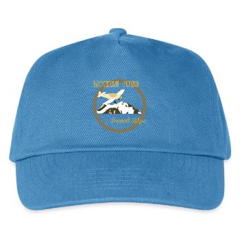 Mountain Flying French Alps - Kids’ Baseball Cap - peacock-blue - Front