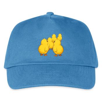 Kücken - Kinder Basecap - Pfauenblau - Vorne