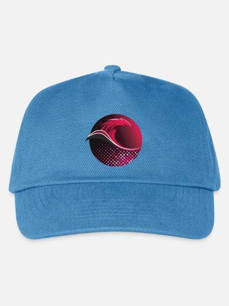 Sports Wave - Kinder Basecap - Pfauenblau