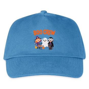 Boo Crew Halloween-Freunde - Kinder Basecap - Pfauenblau - Vorne