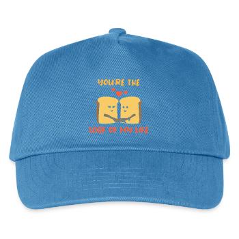 Bread Baker Bakery Bread Roll Baking - Kids’ Baseball Cap - peacock-blue - Front