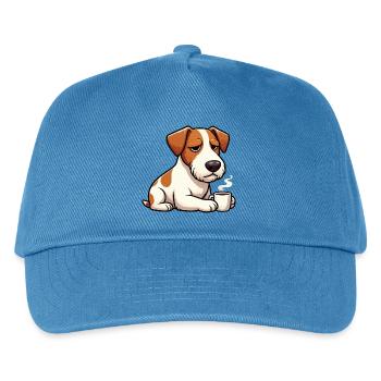 Jack Russel terrier Jack russel Besitzer Jacky - Kinder Basecap - Pfauenblau - Vorne