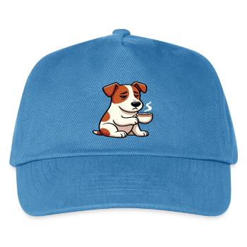 Jack Russel terrier Jack russel Besitzer Jacky - Kinder Basecap - Pfauenblau - Vorne