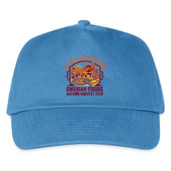 Swabian Foodie Stuttgart Baden-Württemberg Autumn - Kinder Basecap - Pfauenblau - Vorne