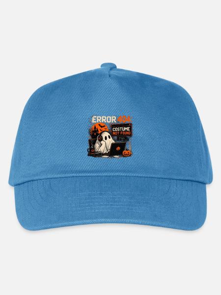 Error 404: Costume Not Found – Halloween Ghost - Kinder Basecap - Pfauenblau