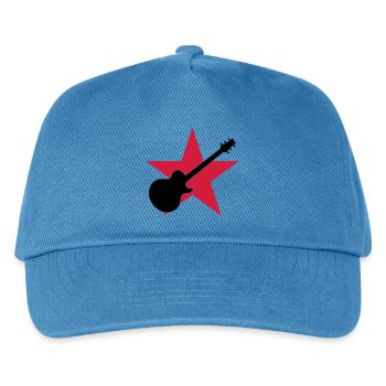 Guitar Player ! - Kids’ Baseball Cap - peacock-blue - Front