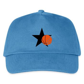Basketball - Basket Ball - Game - Sport - Player - Kids’ Baseball Cap - peacock-blue - Front