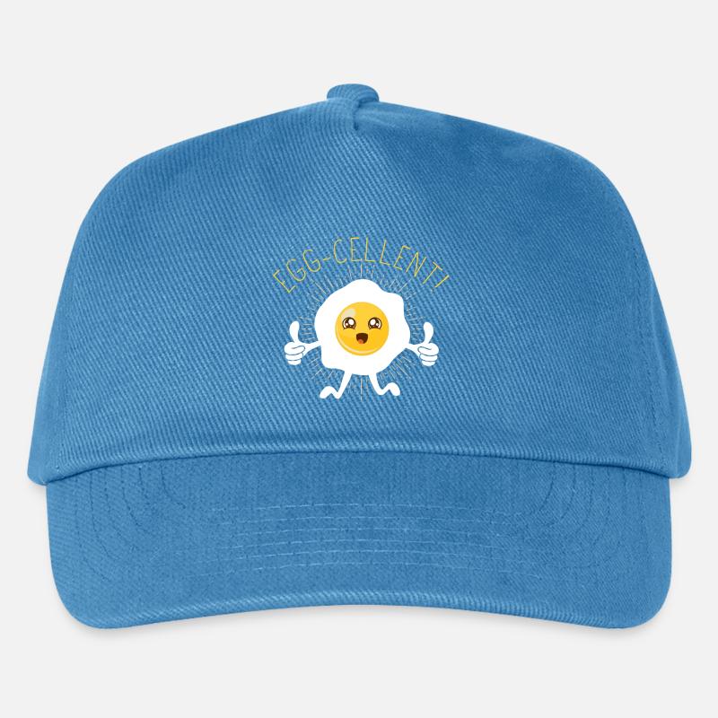 Oeuf (Egg-cellent) - Casquette de baseball Enfant - bleu paon