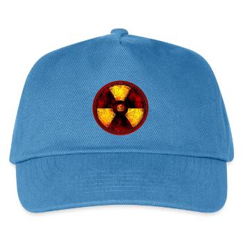 radioaktiv - Kinder Basecap - Pfauenblau - Vorne