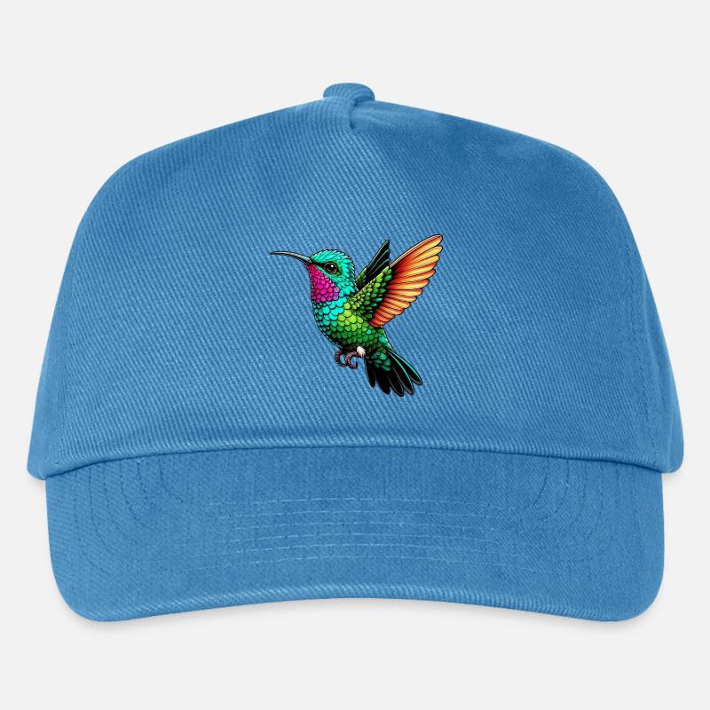 Kolibri - Kinder Basecap - Pfauenblau