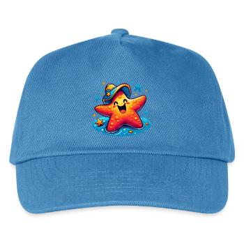 Étoile de mer - Casquette de baseball Enfant - bleu paon - Devant