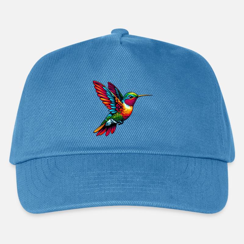 Kolibri - Kinder Basecap - Pfauenblau