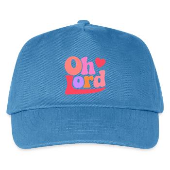 Seigneur - Casquette de baseball Enfant - bleu paon - Devant