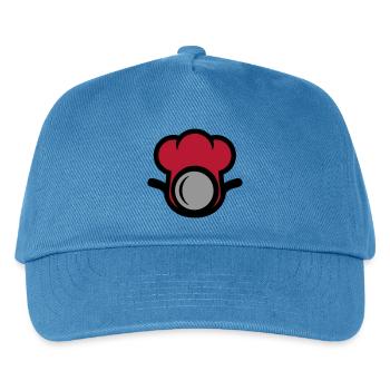 Chef's Hat Restaurant Chef Catering - Kids’ Baseball Cap - peacock-blue - Front