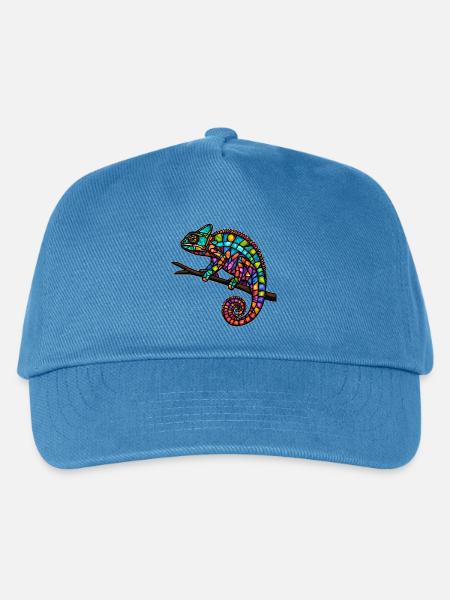 Zeig Deine Farben - Kinder Basecap - Pfauenblau