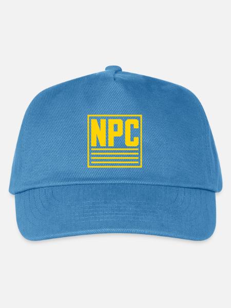 NPC Non-Player Character - Kinder Basecap - Pfauenblau