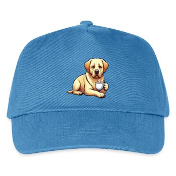 Labrador Labradorbesitzer Labradorliebhaber Labbi - Kinder Basecap - Pfauenblau - Vorne